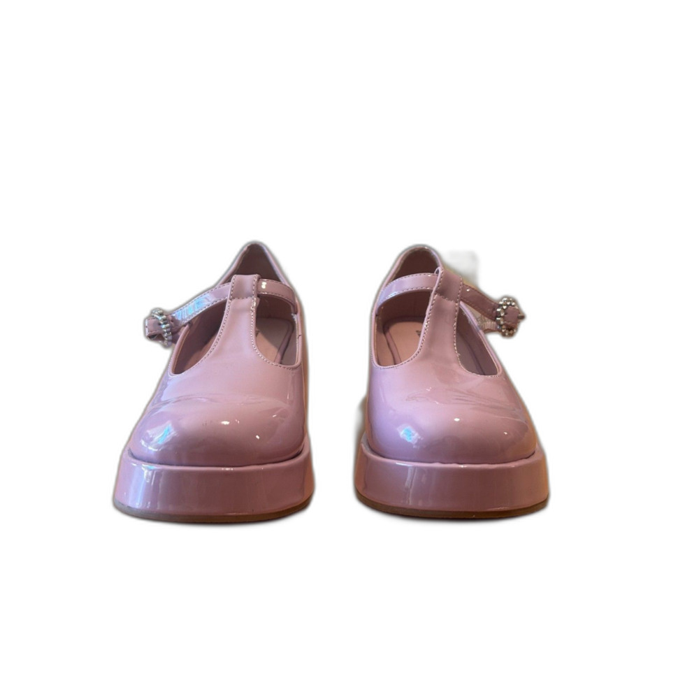 Steve Madden J-Fiddle Mauve Patent Platform Mary Jane Kids Size 4